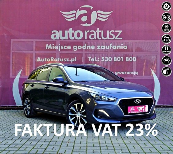 Hyundai i30 Fv VAT 23% / Automat / 100% Org. Lakier / Bogata Opcja / 50 300 netto III (2017-)