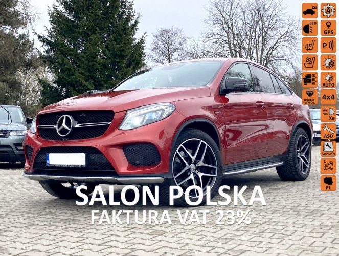 Mercedes GLE 43 AMG Salon Polska * FV 23% W166 (2015-2019)