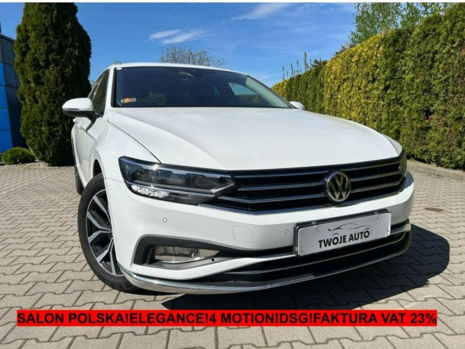 Volkswagen Passat Salon Polska! Elegance! 4 Motion! VAT 23%! B8 (2014-2023)
