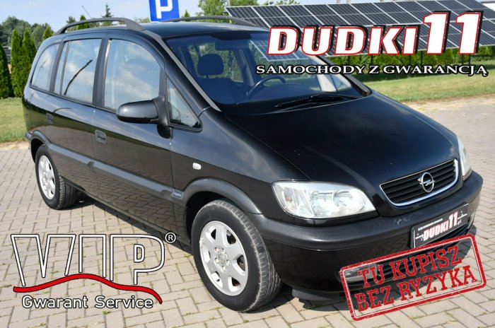 Opel Zafira 1,8b DUDKI11 7 Foteli,Klimatyzacja,El.szyby.Centralka,kredyt.OKAZJA A (1999-2005)