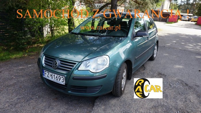 Volkswagen Polo Ładne auto. Gwarancja IV FL (2005-2009)