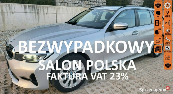 BMW Seria 3 21r Salon POLSKA Bezwypadkowy 1Właściciel ASO G20 (2019-)