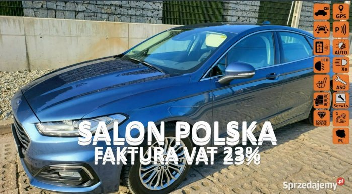 Ford Mondeo 2021r Salon Polska 1Właściciel Mondeo 2.0 EcoBlue Titanium 150KM Mk5 (2014-)