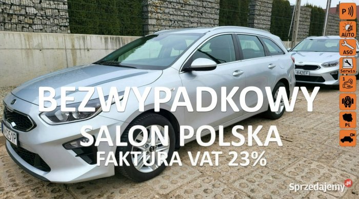 Kia Cee'd 2021 Salon Polska 1Właściciel Bezwypadkowy III (2018-)