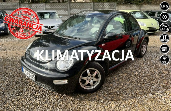 Volkswagen New Beetle 1.4*75PS*KLIMA*ALU*1*wł*niemcy*opłacony*Bez*rdzy*Niemcy* I (1998-2010)