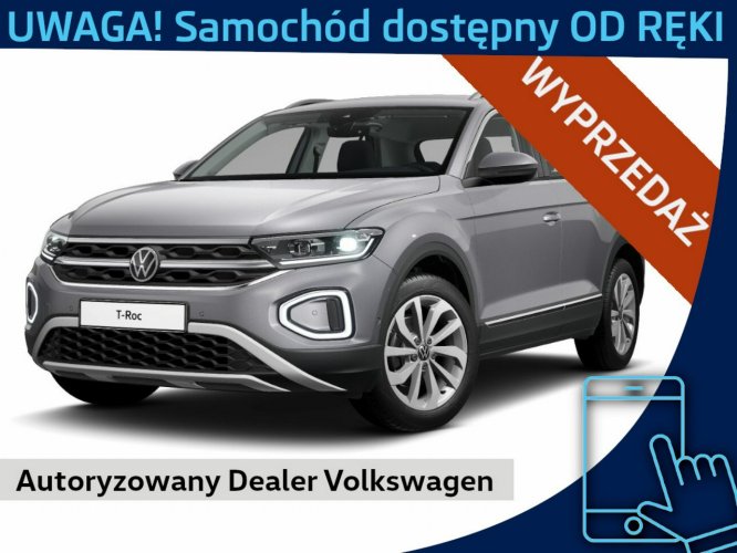Volkswagen T-Roc Style 1.5 TSI 150 KM automat DSG Kamera Nawigacja Discover Media SŁ