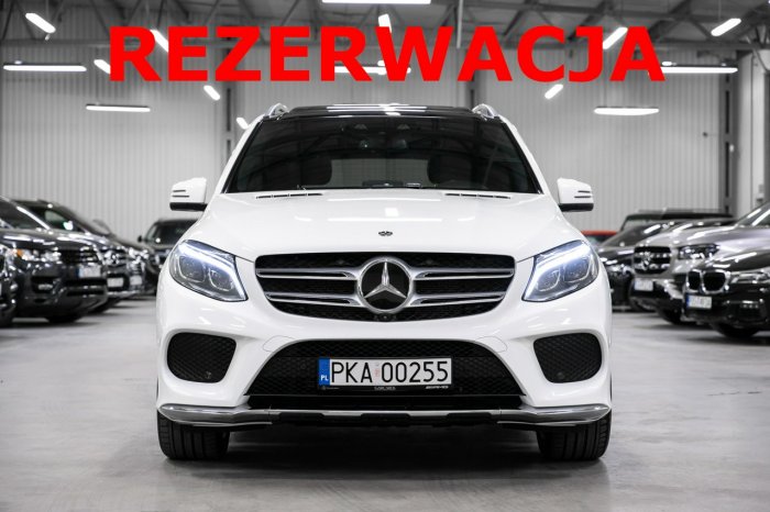 Mercedes GLE 400 400. Pakiet AMG, panorama, kamery 360, podgrzewana kierownica. W166 (2015-2019)
