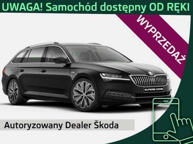 Škoda Superb L&K 2.0TDI 200KM automat DSG 4x4 Pakiet Selection Wentylowane fotele III (2015-)