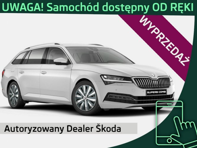 Škoda Superb Combi Style 2.0TDI 200KM automat DSG Pakiet Selection Kessy Full III (2015-)