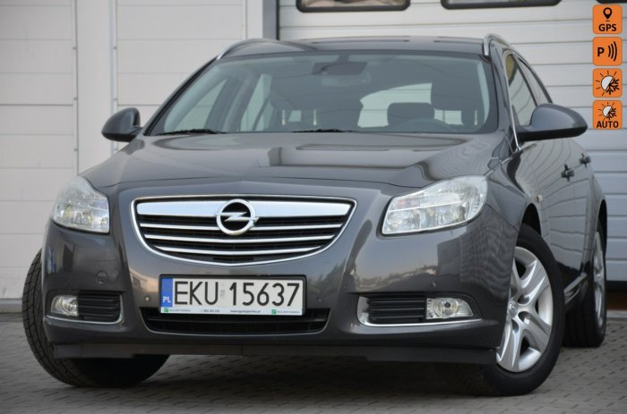 Opel Insignia Zarejestrowana 1.4T 140KM Navi 2xParktronik Gwarancja A (2008-2017)