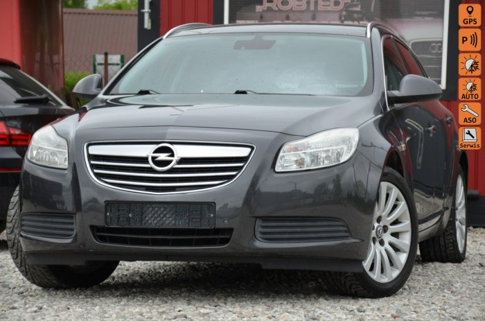 Opel Insignia Zarejestrowany 2.0T 220KM Serwis Navi 2xParktronik Navi Nowy Rozrząd! A (2008-2017)
