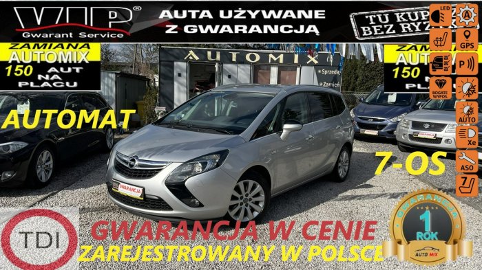 Opel Zafira 7 Os ! Udok.Przebieg 204 * Gwarancja w cenie * Cosmo * Automat ! C (2011-)