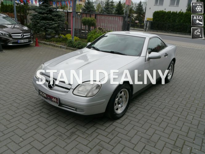Mercedes SLK 200 2.0 Stan Idealny klima 100%bezwypadkowy bez rdzy i korozji z Niemiec R170 (1996-2004)