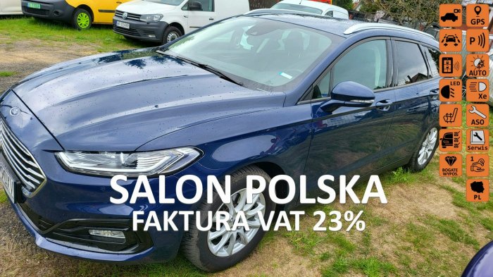 Ford Mondeo 2019-20r Salon Polska 1Właściciel Mondeo 2.0  Titanium 150KM Mk5 (2014-)