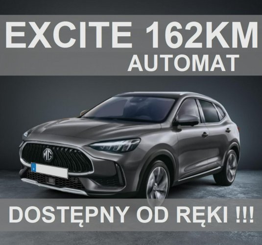 MG HS Excite 162KM Automat Tempo. akt.  Martwe Pole Dostępny od ręki 1381 zł