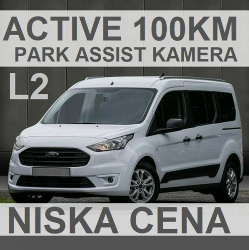 Ford Transit Connect Kombi 5-osob. A8 100KM Kamera Super Niska Cena Active Park 1577 zł II (2013-)