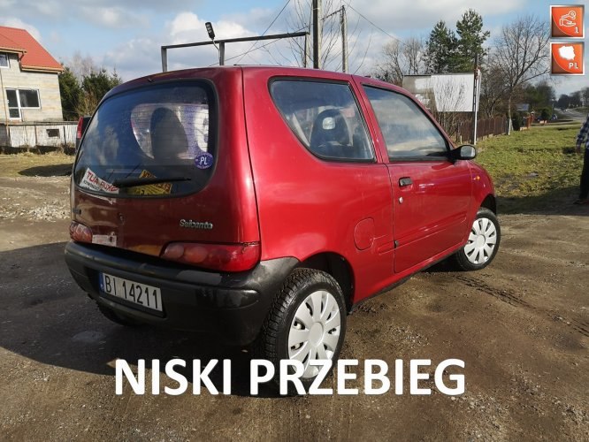 Fiat Seicento Niski przebieg 900 Tanie Auta Fasty Szosa Knyszyńska 49