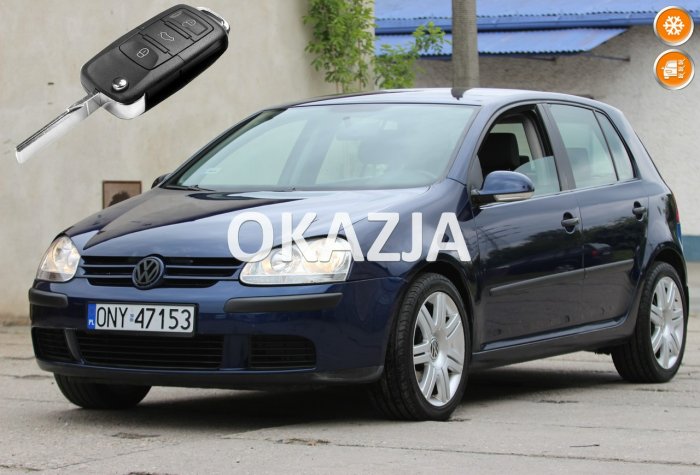 Volkswagen Golf 1,9 diesel 5 drzwi Klimatyzacja Alufelgi ZADBANY okazjaaaa Zamiana V (2003-2008)