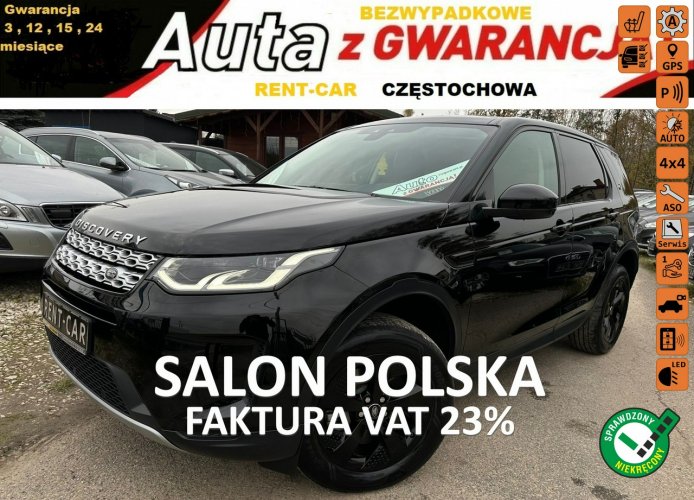Land Rover Discovery Sport SALON-POLSKA*Bezwypadkowy Ledy Navi 63.000KmSerwis*GWARANCJA24Miesiące