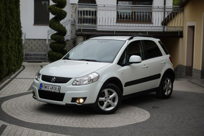 Suzuki SX4 Biała Perła - Prosty Silnik - Alu  -GWARANCJA  Zakup Door To Door I (2006-2013)