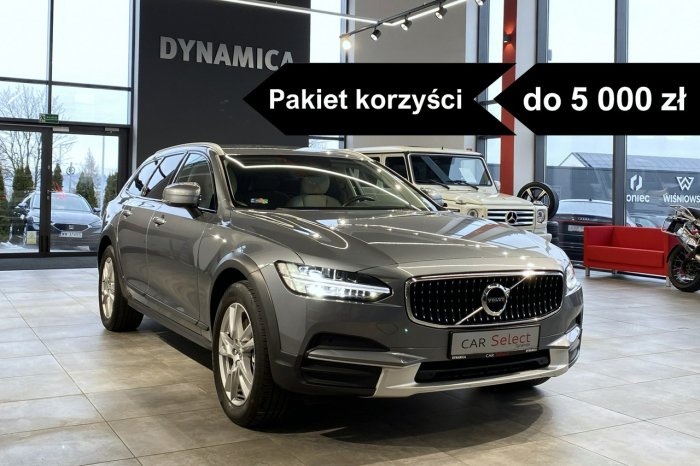 Volvo  V90 Cross Country AWD automatyczna skrzynia biegów 2018 r., salon PL, I właściciel, VAT