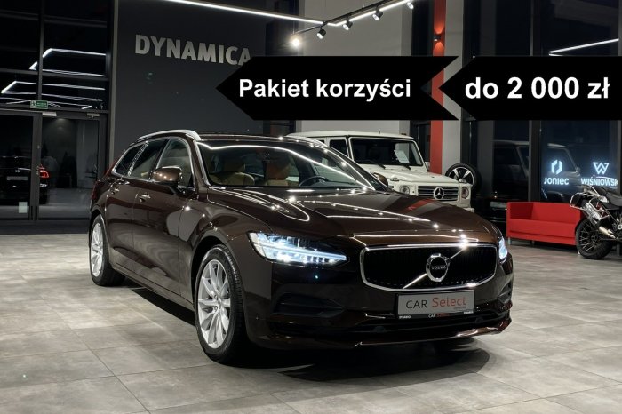 Volvo V90 T4 Inscription 2.0 190KM automat 2019 r., salon PL, f-a VAT