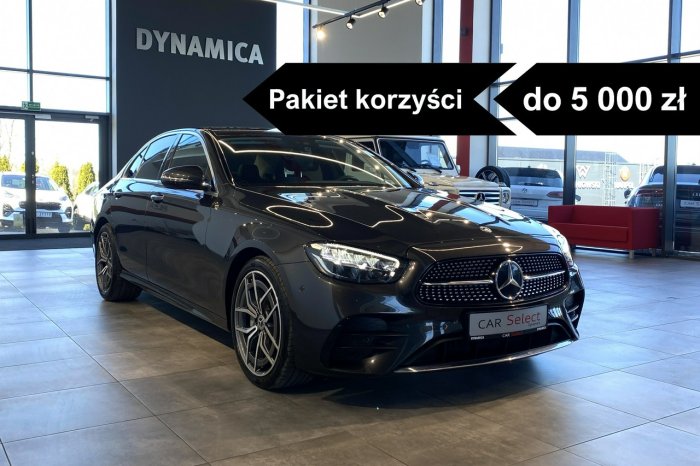 Mercedes E 220 d Avantgarde 2.0 195KM automat 4matic 2020 r., salon PL, I wł., f. VAT W213 (2016-)