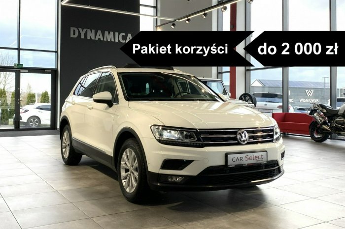 Volkswagen Tiguan Comfortline 1.5TSI 150KM DSG 2019 r., salon PL, tylko 74tys.km przeb. II (2016-2024)