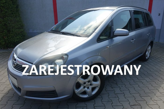 Opel Zafira 1,9D Navi Klimatronik 7 miejsc Zarejestrowany B (2005-2011)