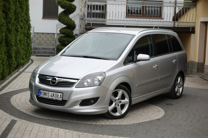 Opel Zafira Klimatron - 6 Bieg - SPORT - Alu -  GWARANCJA - Zakup Door To Door B (2005-2011)