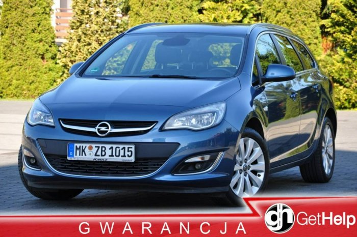 Opel Astra 1,4 Turbo Benzyna 140KM Navi Kamera PDC Pół skóra Serwis z DE !! J (2009-2019)