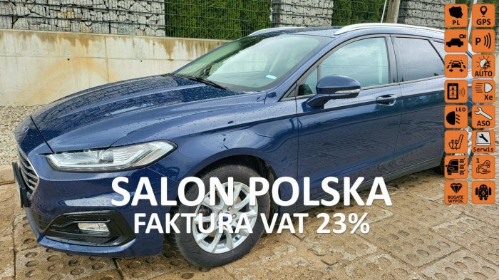 Ford Mondeo 2019-20r Salon Polska 1Właściciel Mondeo 2.0  Titanium 150KM Mk5 (2014-)