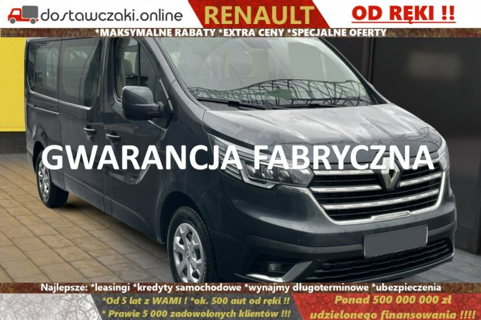 Renault Trafic Grand L2H1 2.0 150KM, Kombi 9 miejsc, od ręki natychmiastowy odbiór!! III (2014-)