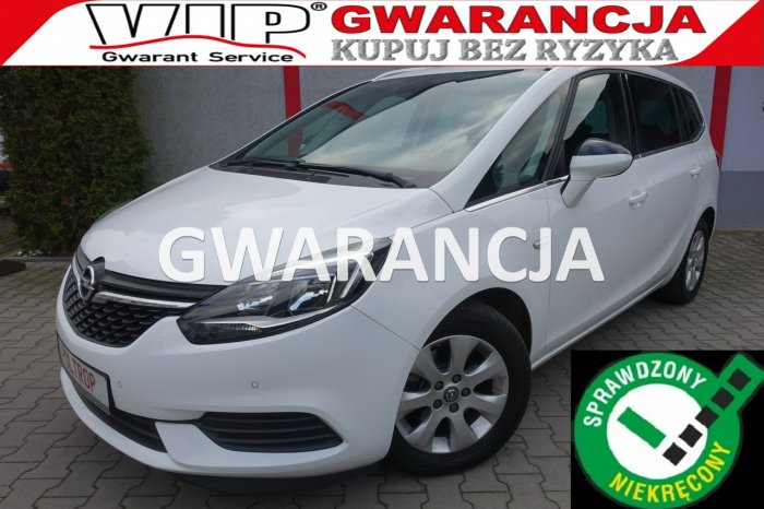 Opel Zafira 1,4i Klimatyzacja Alu Ledy Kam.Cof 7 miejsc Bezwypadkowy VIP Gwarancja C (2011-)