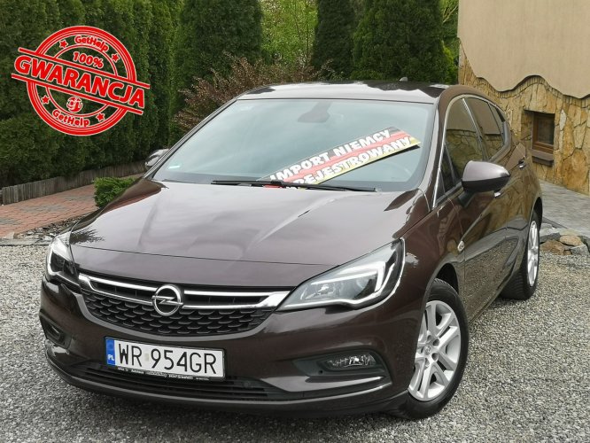 Opel Astra 1.4T 140KM, 2016r, Tylko 124tyś km, Navi, Ledy, Kamera, Z Niemiec K (2015-2021)