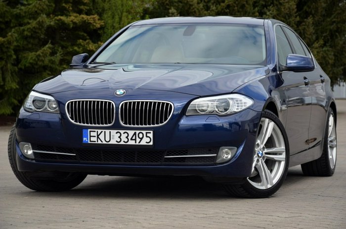 BMW 535 Zarejestrowana 535i 306KM Bi-Xenon Jasna skóra komfroty pamięci F10 (2009-2017)