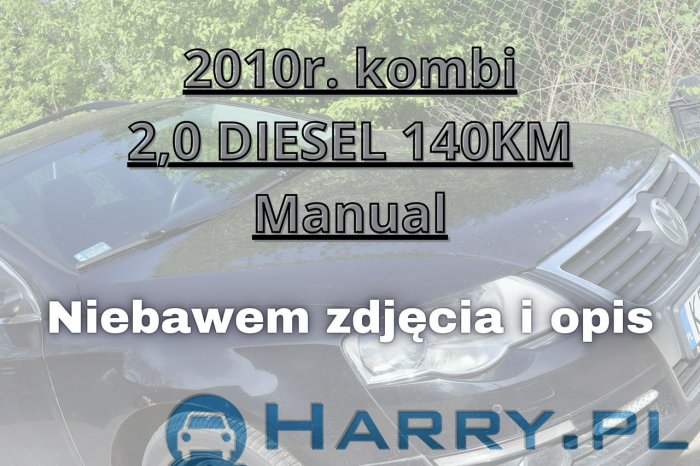 Volkswagen Passat 2010r. 2,0 Diesel Kombi Tanio - Możliwa Zamiana! B6 (2005-2010)