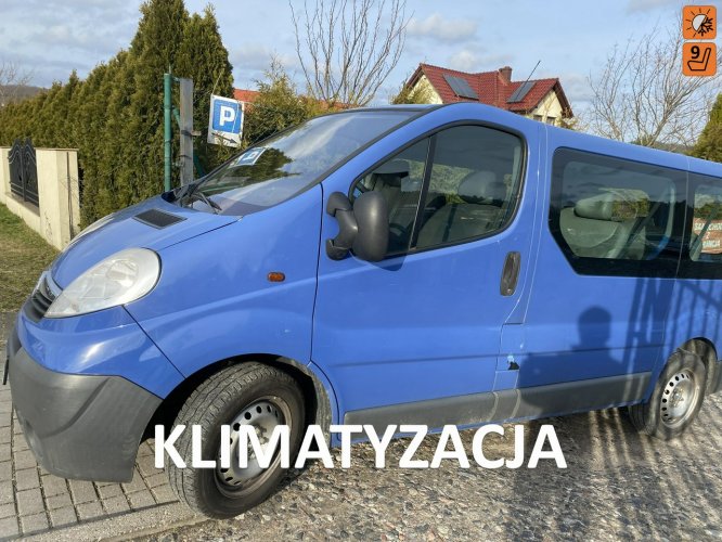 Opel Vivaro 9 osobowy, hak, nowy rozrząd, klimatyzacja, import z Niemiec I (2001-2014)