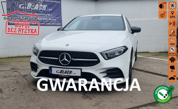 Mercedes A 180 Salon Polska - BEZWYPADKOWY - Pisemna Gwarancja 12 miesięcy W177 (2018-)
