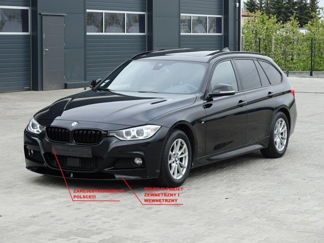 BMW 320 F31 320xd X-Drive M-Pakiet Automat Sportsitze alcantara 4x4 HUD Hak F30/F31 (2012-)