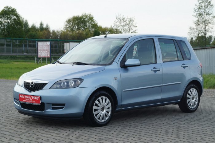 Mazda 2 Klima  Zadbany Sprawny 1,4 80 km 5 lat jeden właściciel I (2003-2007)