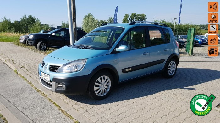 Renault Scenic Klimatronik/Czujniki park./Podgrzewane fotele/6 biegów II (2003-2009)
