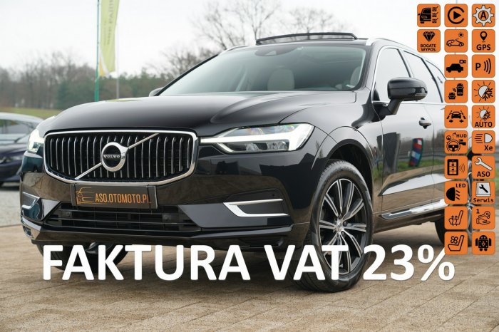 Volvo XC 60 INSCRIPTION nawi PANORAMA ful led SKÓRA kamera el.klapa ACC blis hak. II (2017-)