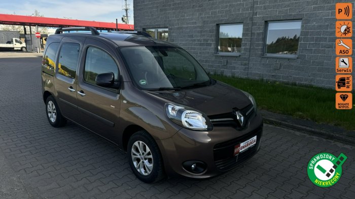 Renault Kangoo 1.2 benzyna bogato wyposażony serwis aso bezwypadek 1 rok gwarancji IV (2013-)