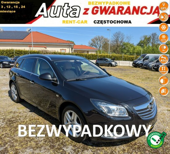 Opel Insignia Opel Insignia 1.4Turbo*Bezwypadkowy*Skóra*Navi*Ekrany*VIP GWARANCJA A (2008-2017)