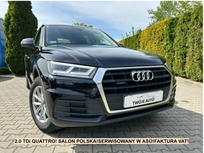 Audi Q5 Salon Polska!Serwisowany w ASO!faktura VAT! FY (2017-)