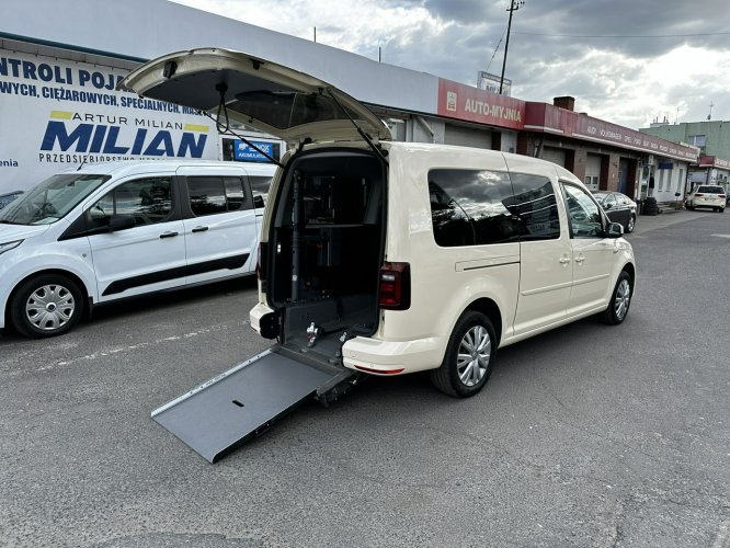 Volkswagen Caddy Caddy 2.0-150KM do przewozu Niepełnosprawnych Inwalida Rampa 2018Pfron IV (2015-)