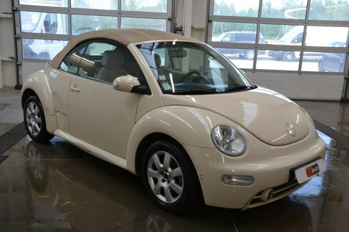Volkswagen New Beetle 1,6 benzynka 102 ps * klimatyzacja * kabriolet * ICDauto I (1998-2010)