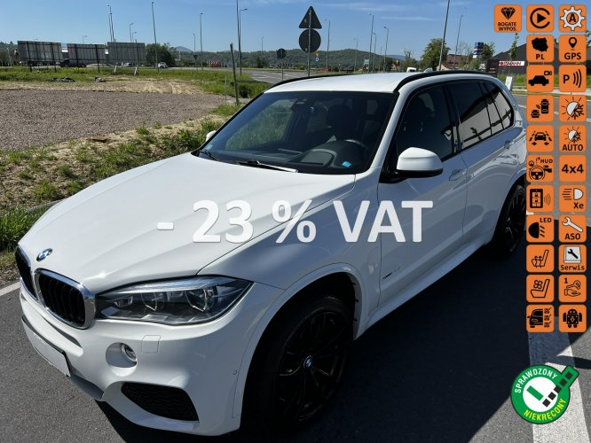 BMW X5 M pakiet Salon Polska full opcja VAT 23% mod 2019 F15 (2013-)