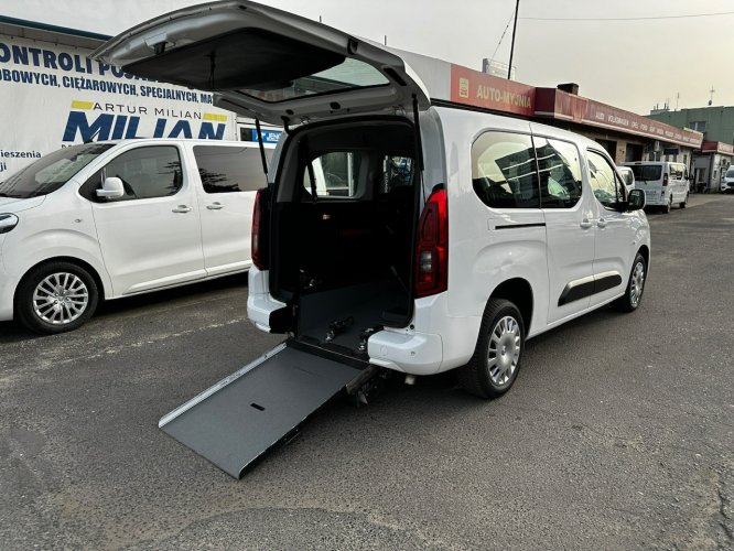 Opel Combo Combo Life Długie 5miejs+1 Niepełnosprawnych INWALIDA Rampa PFRON 2021 E (2018-)